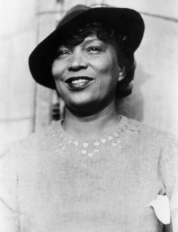 <p>Corbis/Getty</p> Zora Neale Hurston