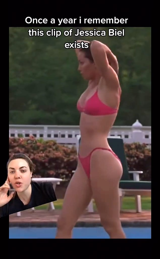 Jessica Biel, Summer Catch, TikTok