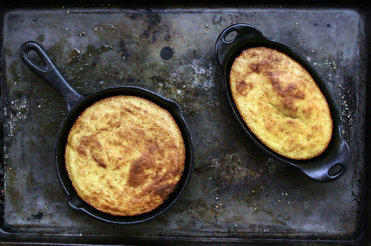 <strong>Get the <a href="https://food52.com/recipes/24670-buttermilk-bacon-grease-cornbread" target="_blank">Buttermilk Cornbread recipe</a> from Beth Kirby | {Local Milk} via Food52</strong>