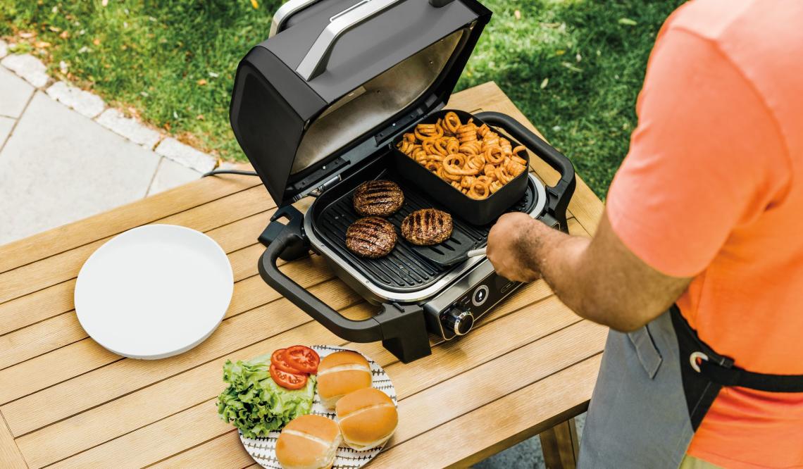 Ninja launches outdoor woodfire electric BBQ Grill and Smoker for summer