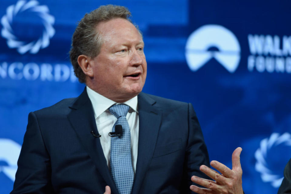 Andrew Forrest will make more than $1 billion in a single day. Source: Getty