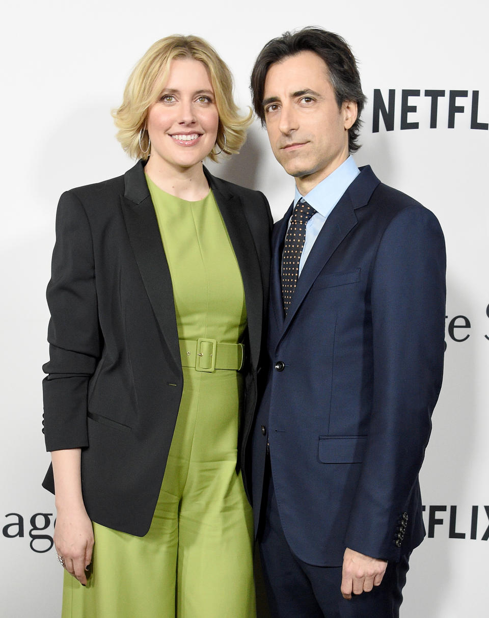 The couple on the red carpet at a media event