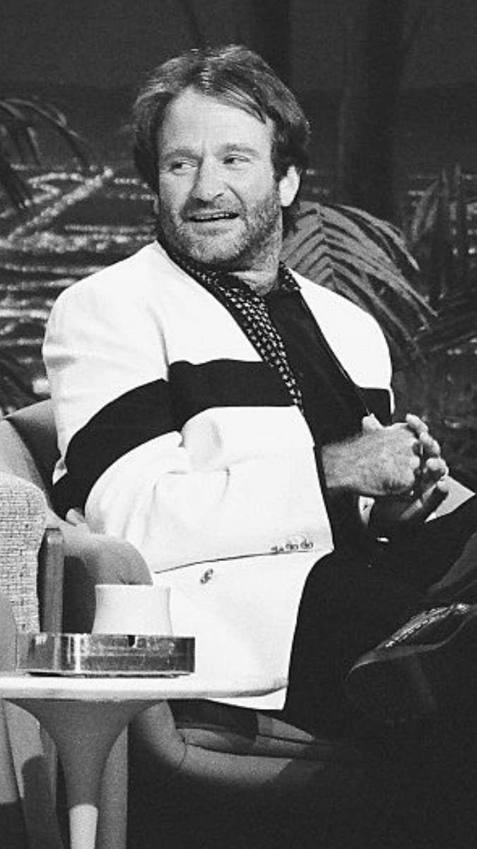 Williams on "The Tonight Show" in 1991