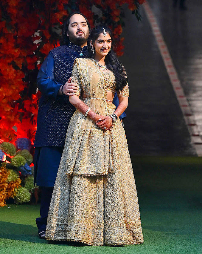 La fastuosa preboda de Anant Ambani y Radhika Merchant