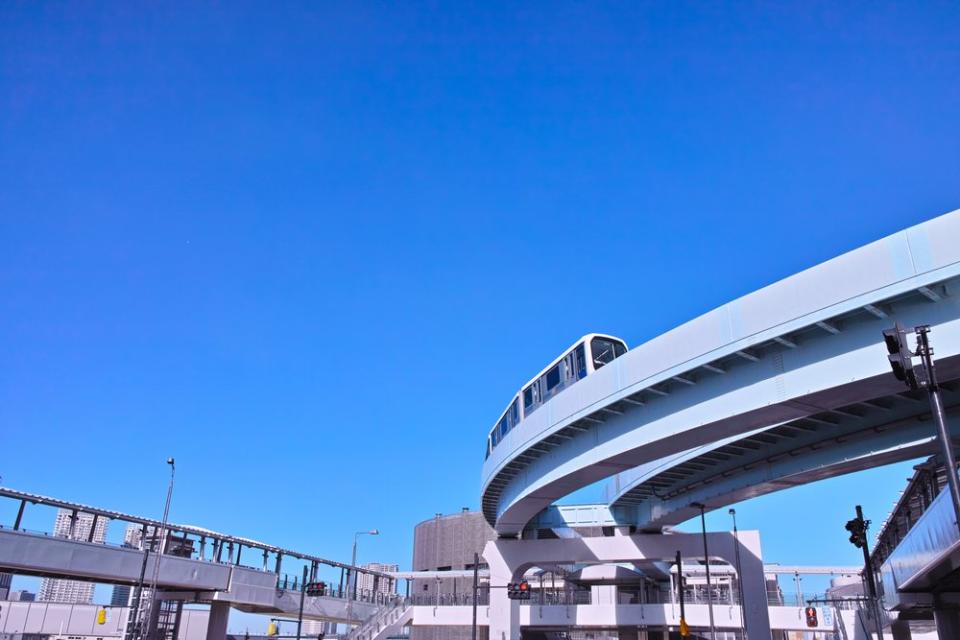 the monorail what is part of the Tokyo Railway and Train Network