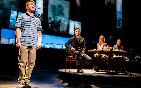 Dear Evan Hansen at the Noël Coward Theatre - Credit: Matthew Murphy