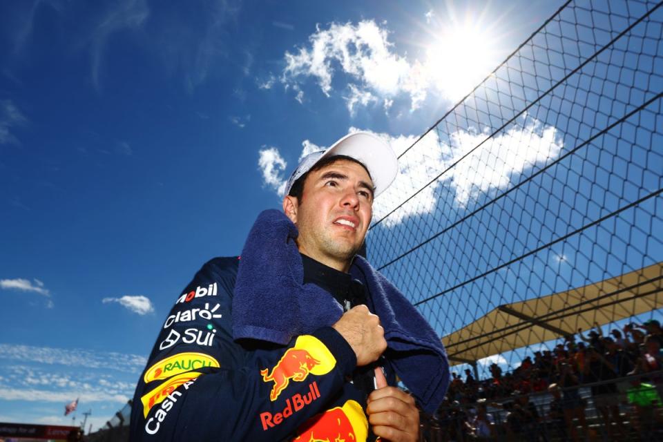 Sergio Perez is eyeing a dream win on home soil in Mexico (Getty Images)