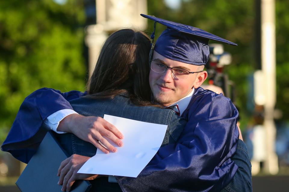 Scenes from Anderson County High School graduation, in Clinton, Tenn., Friday, May 10, 2024.