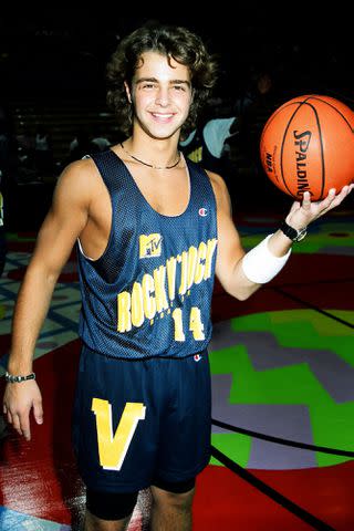 <p>Jeff Kravitz/FilmMagic</p> Joey Lawrence in 1992