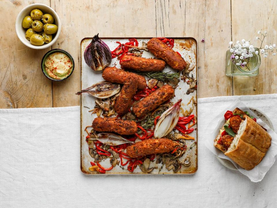 Brindisa’s smoky chickpea and lentil sausages (Brindisa)