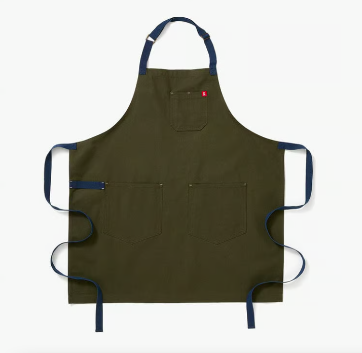 Olive Green Apron from Hedley & Bennett