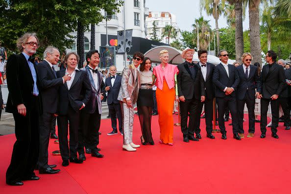 The Stars of 'The French Dispatch' Arrived at Cannes in Legendary Fashion