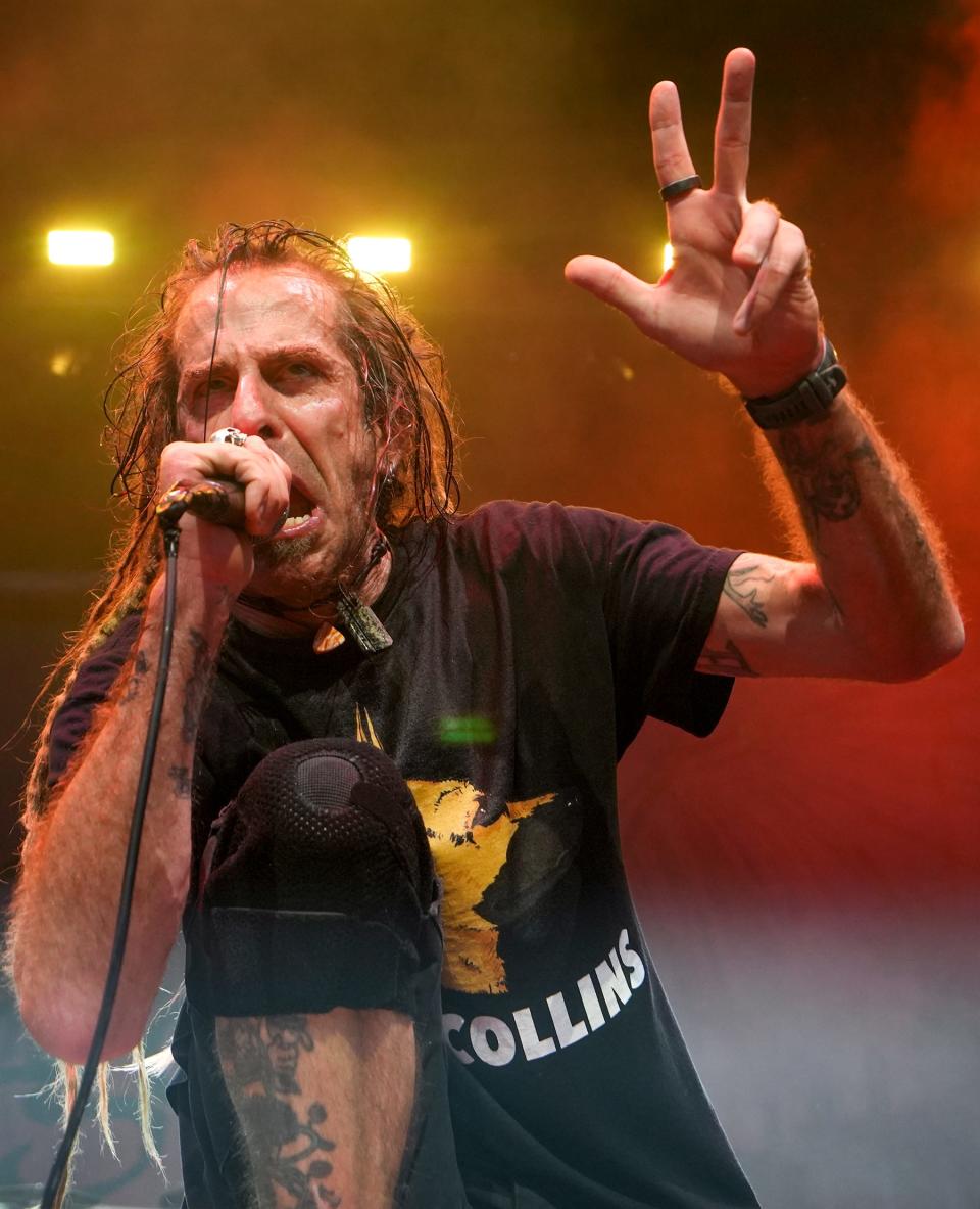 Lamb of God co-headlines the American Family Insurance Amphitheater at Summerfest on Thursday, June 30, 2022.