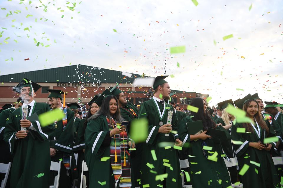 East Henderson High School held their graduation ceremony June 3, 2022 in Flat Rock.