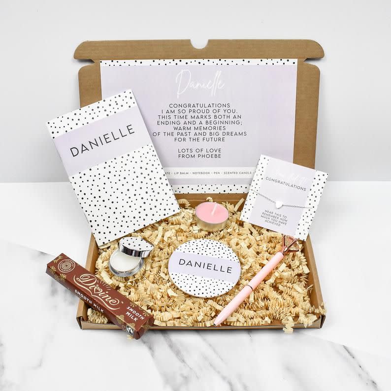 Amy Lucy Designs  Personalized Graduation Gift Box