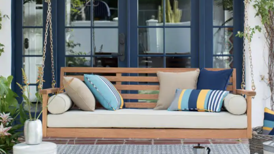 Hayneedle has a deep selection of outdoor living furniture.