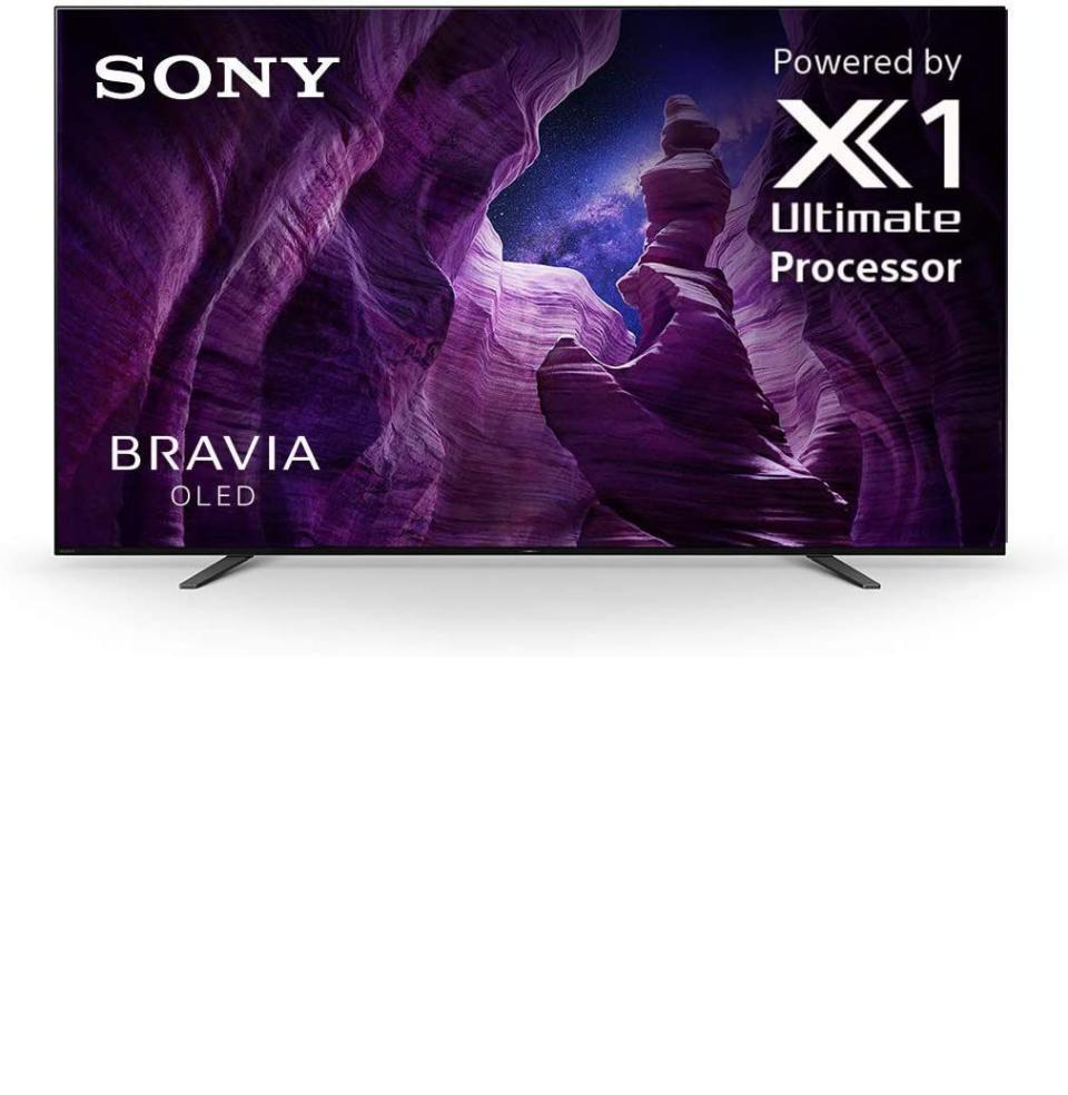 A8H 55-inch BRAVIA OLED 4K Ultra HD Smart TV with HDR and Alexa Compatibility