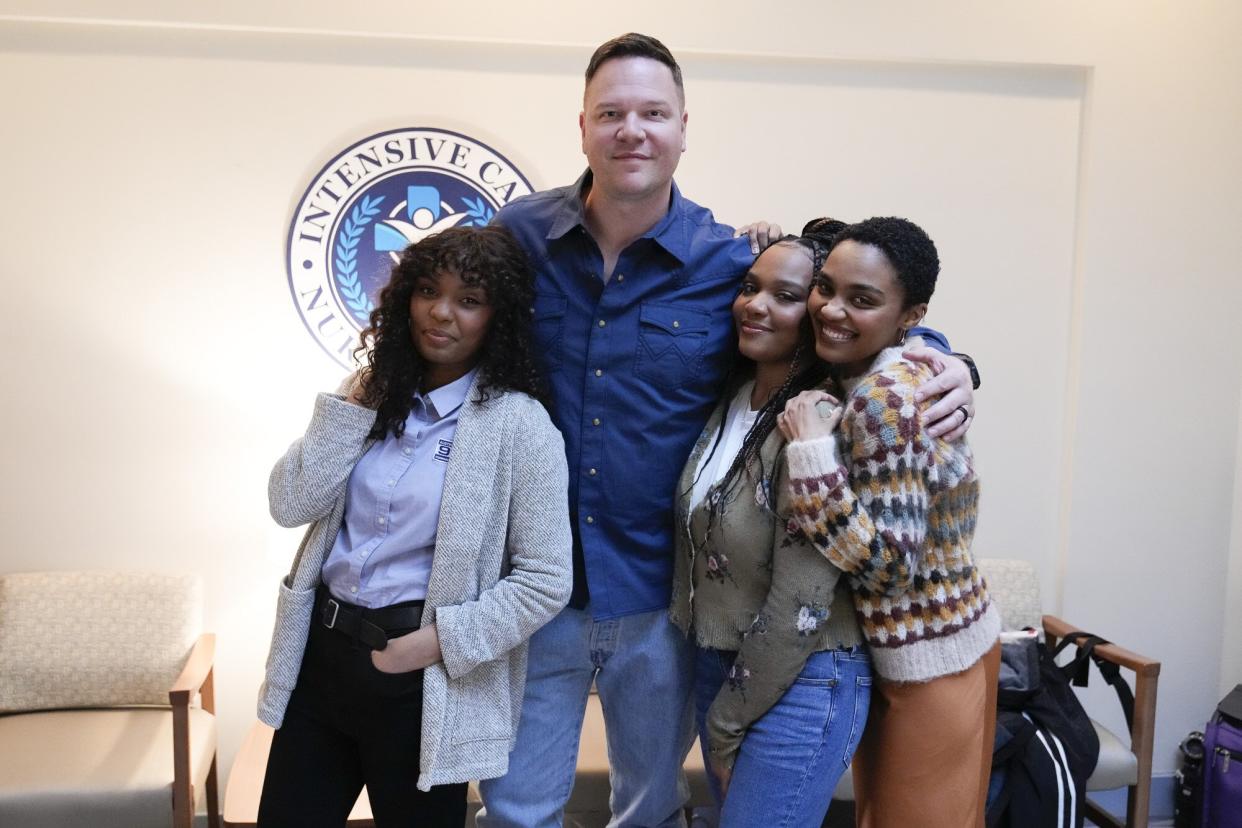 Sierra McClain, Jim Parrack, Lauryn McClain, and China McClain on '9-1-1: Lone Star'