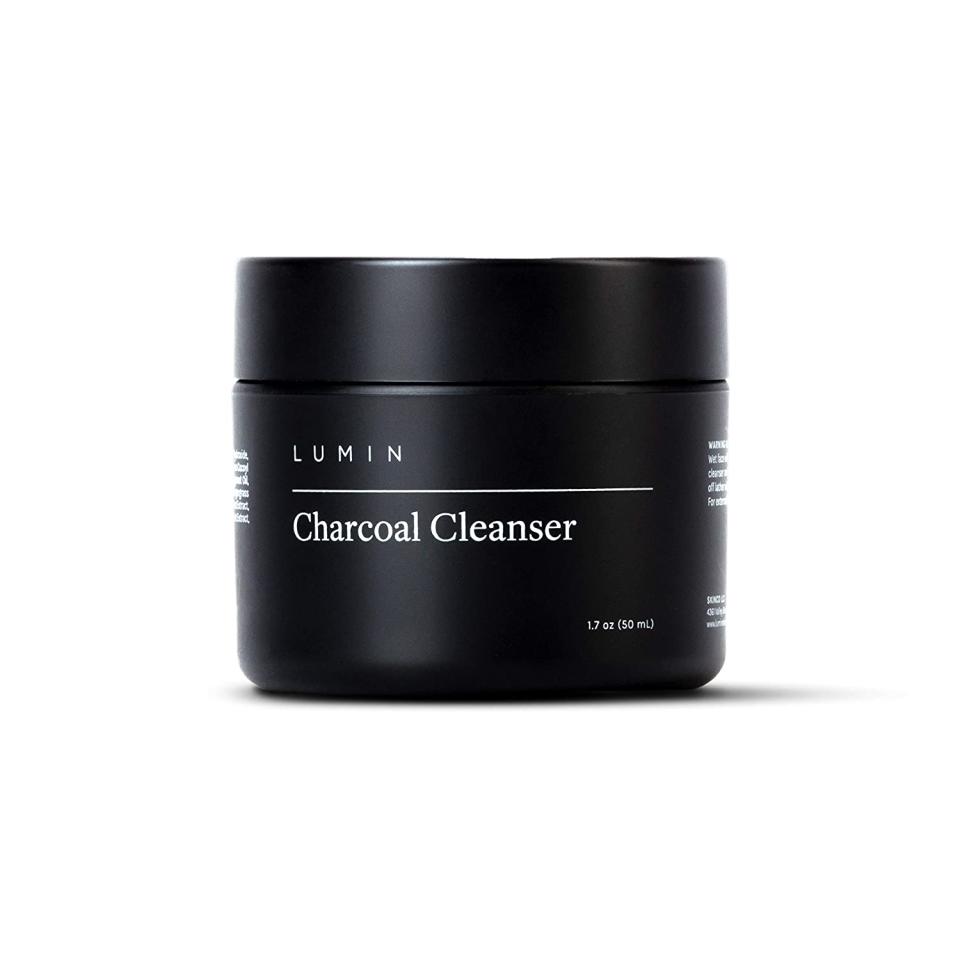 lumin charcoal mask for men