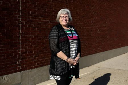 WIC Early Childhood Manager Sue Taylor poses for a portrait outside her office in South Bend, Indiana, November 29, 2016. REUTERS/Joshua Lott