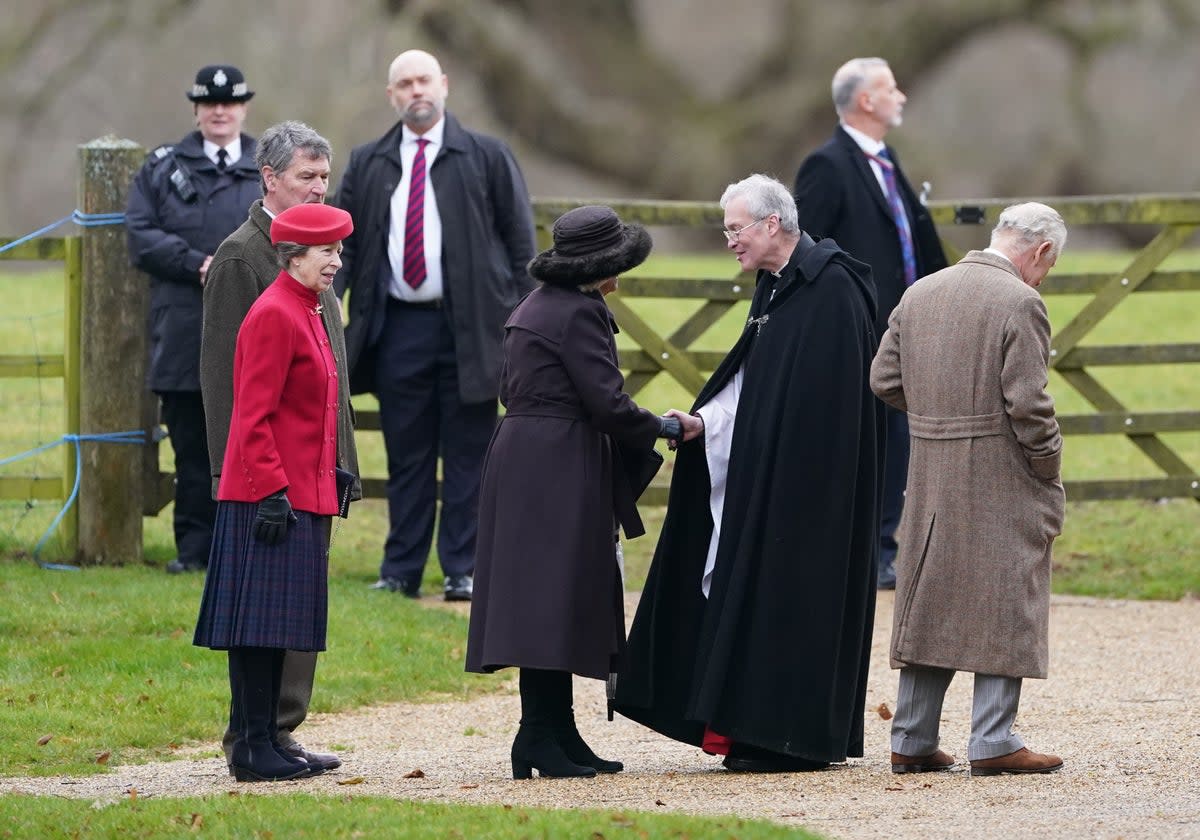 The family will spend Christmas at Sandringham (PA)