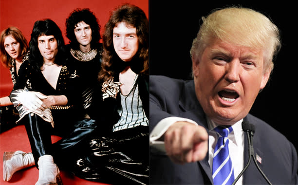 Queen vs. Donald Trump