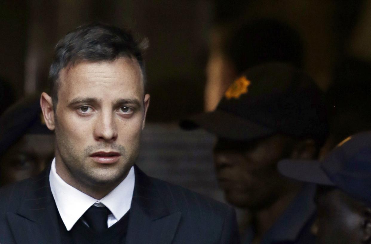 Oscar Pistorius is pictured in June 2016.