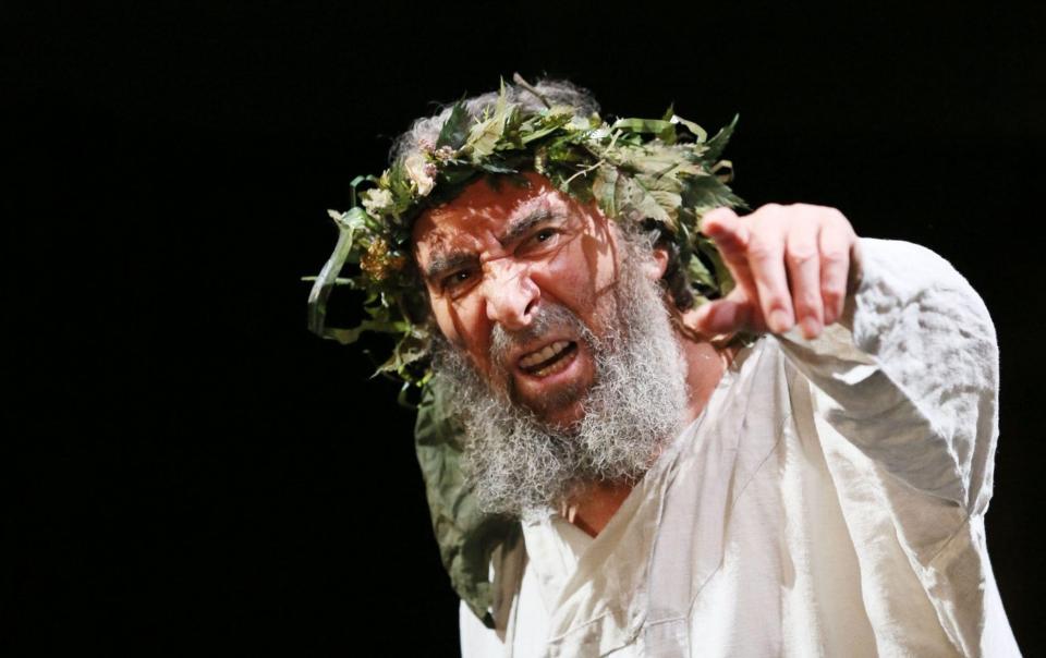 Sir Antony Sher as King Lear at the Royal Shakespeare Theatre in Stratford-upon-Avon in 2016 - Donald Cooper/Alamy Stock Photo