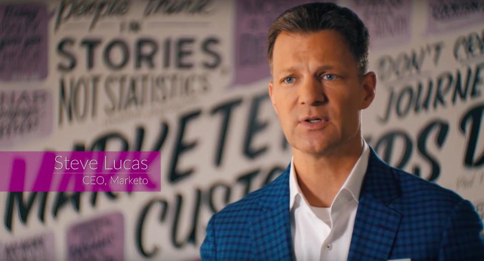 Marketo CEO Steve Lucas