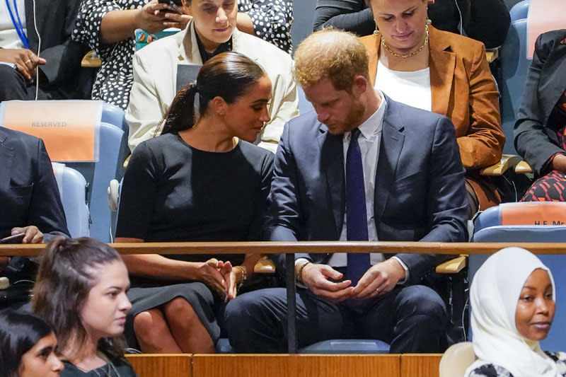 Meghan Markle y el príncipe Harry en Nueva York