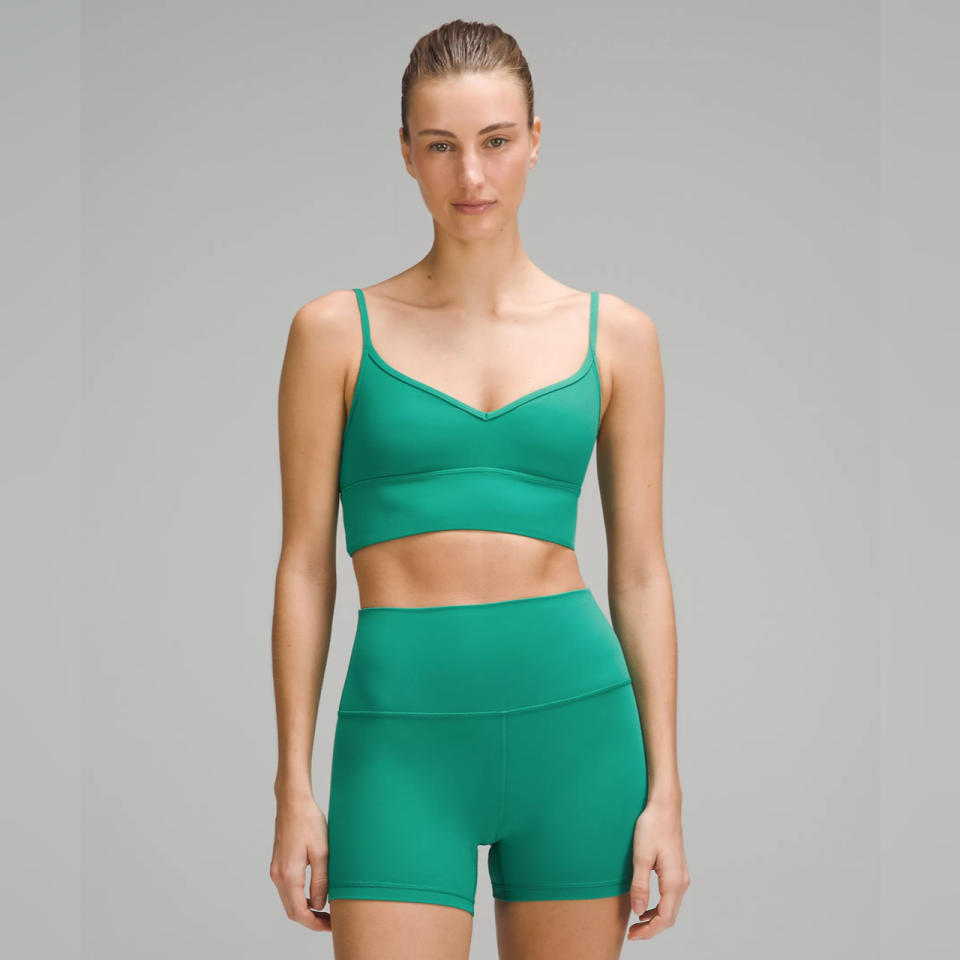  Sostén Align Sweetheart, sujeción ligera. (Foto: Lululemon)