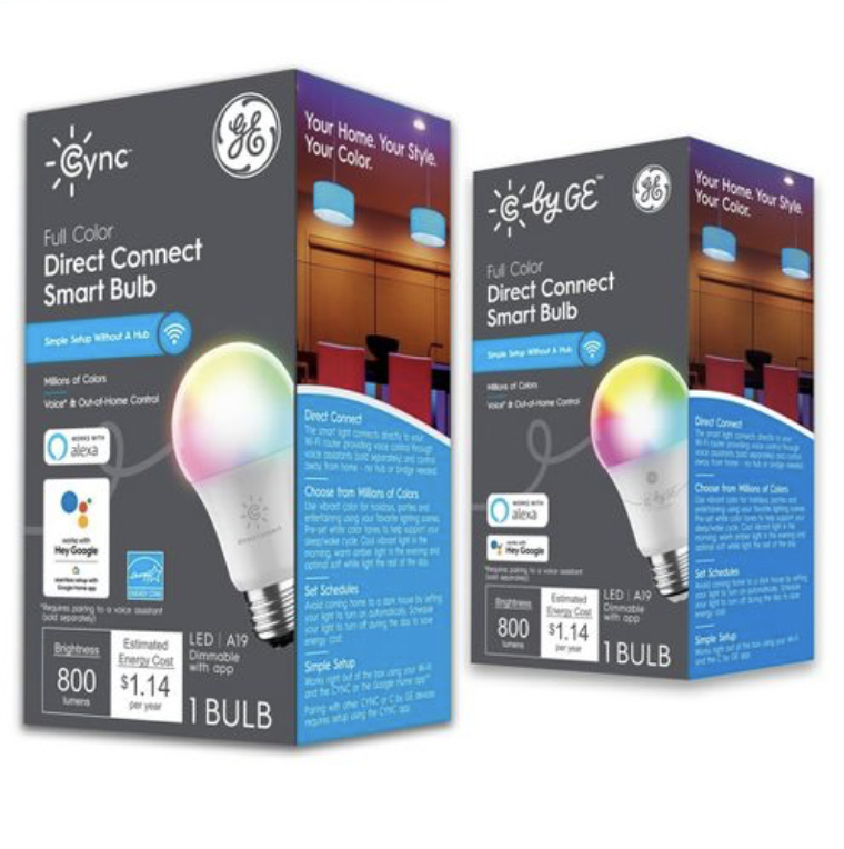 GE Smart Light Bulbs