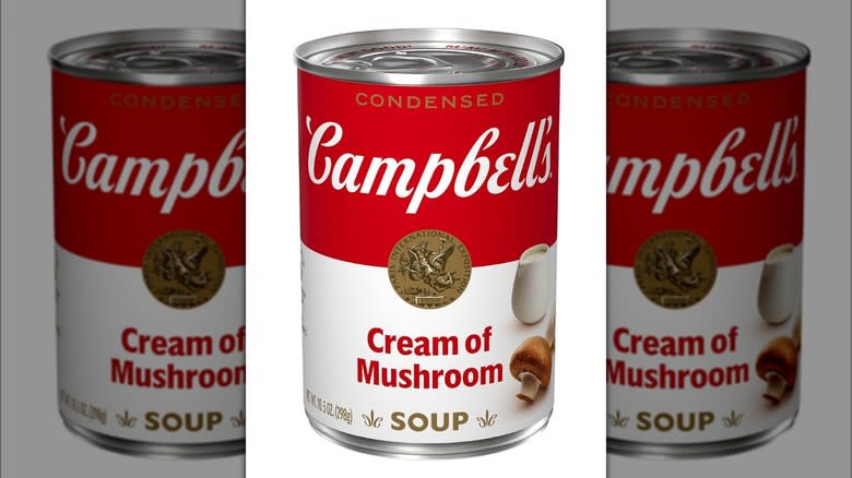 Campbell's cream of mushroom soup