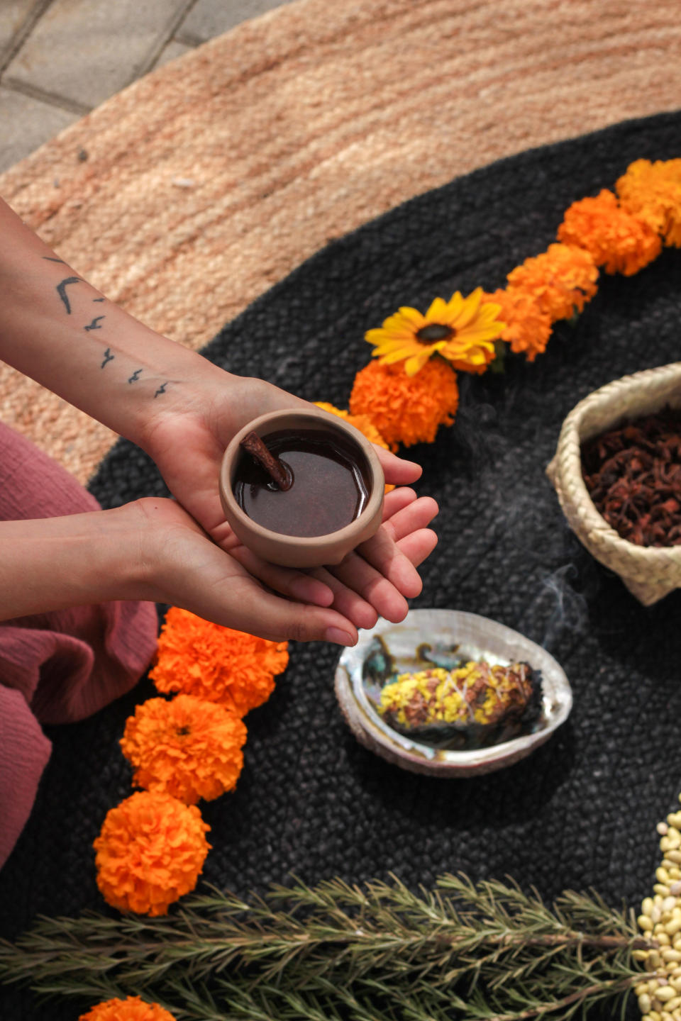 A native cacao ritual at Rancho Pescadero’s spa and wellness center. - Credit: Courtesy Rancho Pescadero