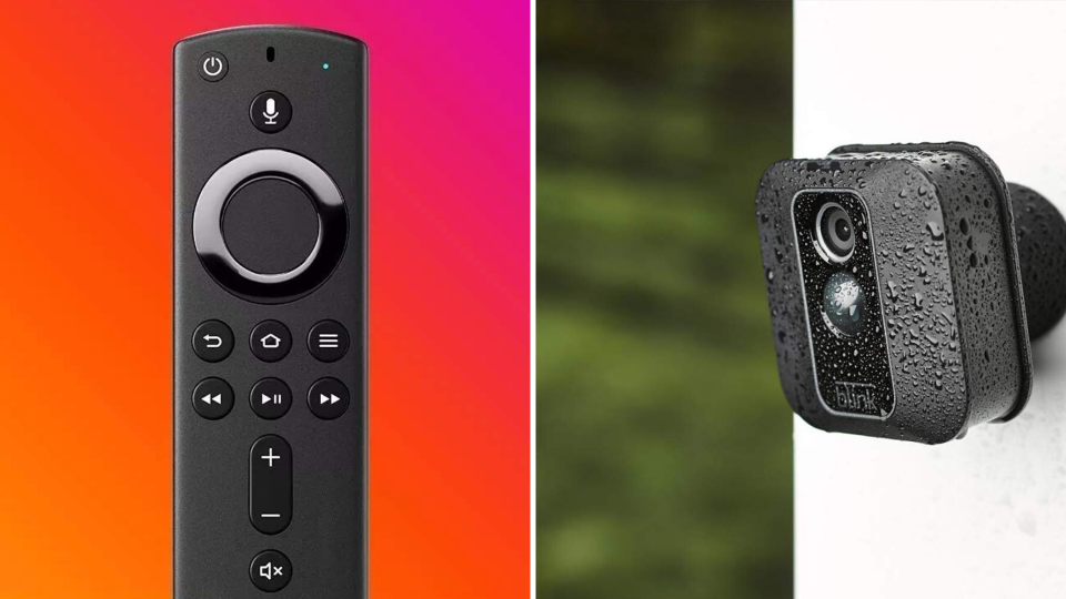 Fire TV Stick and Blink XT2 Outdoor/Indoor Smart Security Camera. (Photo: Amazon)