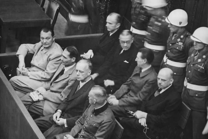 On November 20, 1945, 24 German leaders went on trial at Nuremberg before the International War Crimes Tribunal. File Photo by U.S. Army