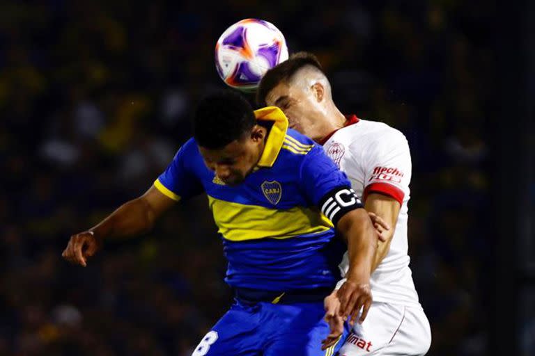 La última vez que se enfrentaron Boca y Huracán también fue en la Bombonera y el partido fue empate 0 a 0