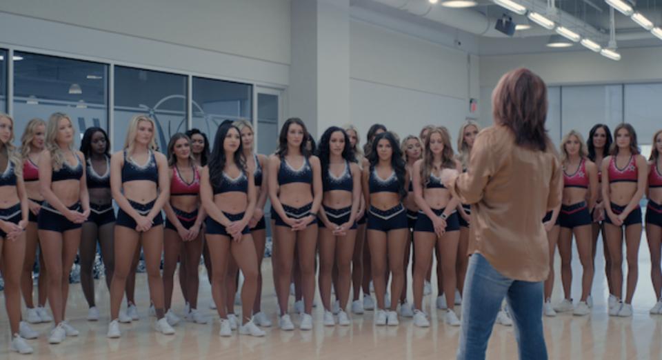 a group of women in a room