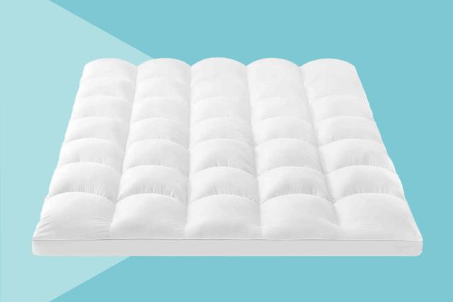 Create a 'Dreamlike' Sleeping Experience That Rivals Luxury Hotels With  This Mattress Topper From