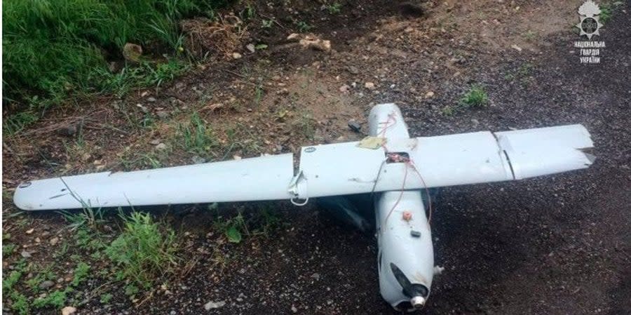 Downed Russian Orlan-10 reconnaissance drone (illustrative photo)