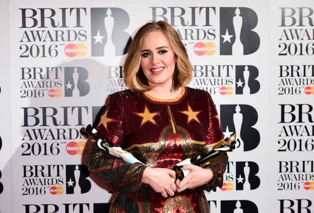 Brit Awards 2016 – Press Room – London