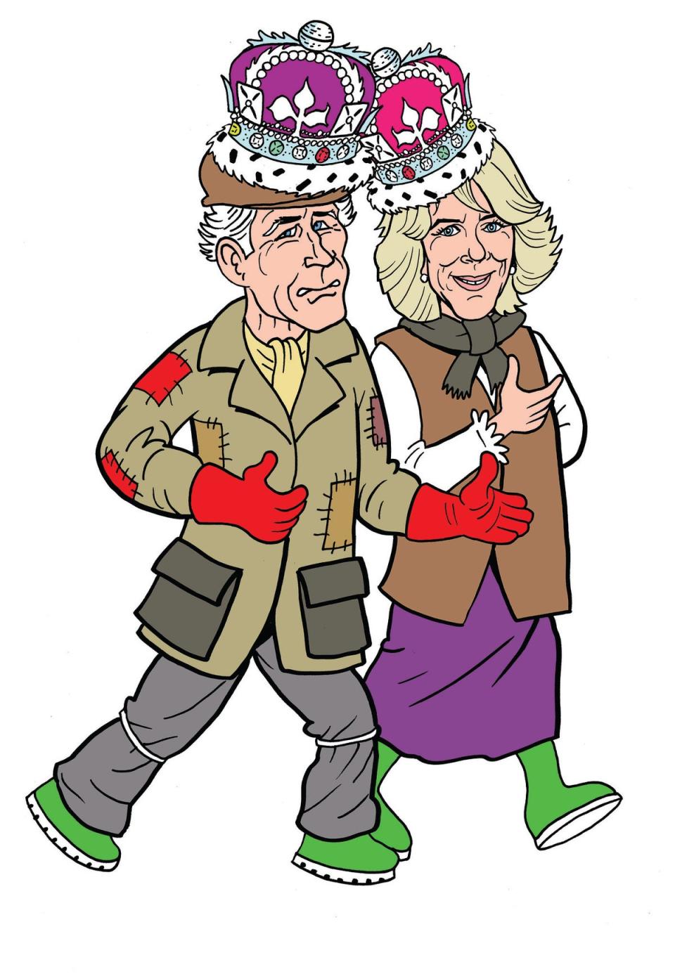King Charles and Queen Camilla also feature in the special edition (Beano)
