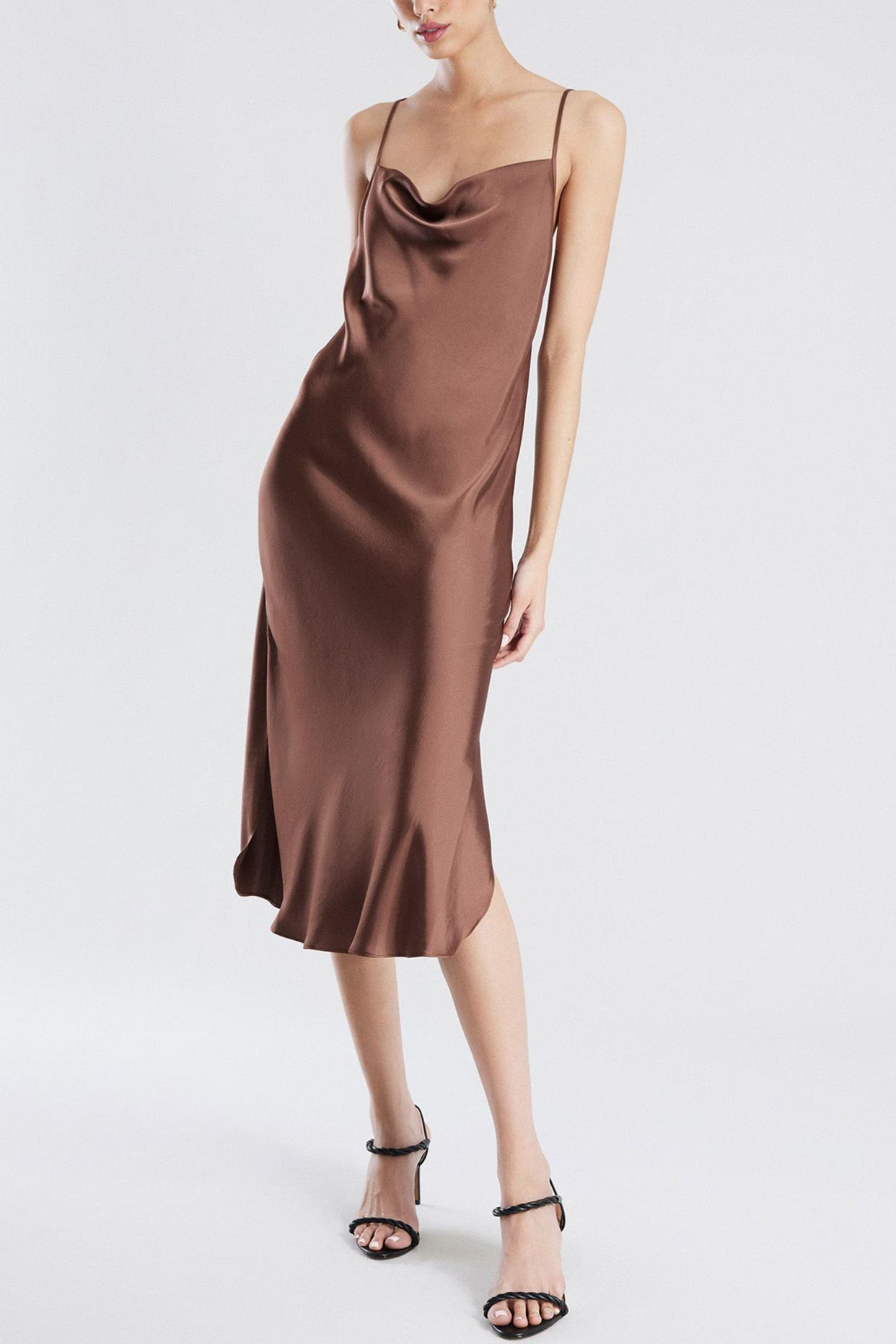 <p><a href="https://www.amazon.com/BCBGMAXAZRIA-Womens-Sleeveless-Dress-Caramel/dp/B0CBQN89G1/ref=sr_1_102?qid=1698078250&s=apparel&sr=1-102&th=1&tag=syn-yahoo-20&ascsubtag=%5Bartid%7C10051.g.36875042%5Bsrc%7Cyahoo-us" rel="nofollow noopener" target="_blank" data-ylk="slk:Shop Now;elm:context_link;itc:0;sec:content-canvas" class="link rapid-noclick-resp">Shop Now</a></p><p>Cowl Neck Sleeveless Slip Midi Dress</p><p>Amazon</p><p>$268.00</p>