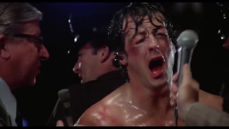 La escena final de Rocky