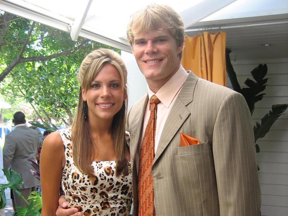 Greg Olsen and his wife Kara