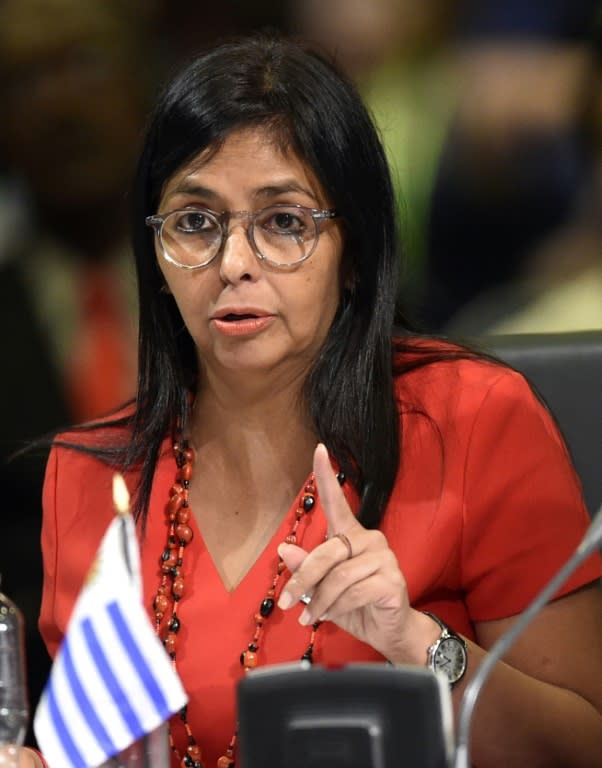 Delcy Rodriguez served as Maduro's foreign minister from 2014 until June 2017, a period marked by rising tensions with the United States and a number of other Latin American governments, as well as with Spain and the Organization of American States