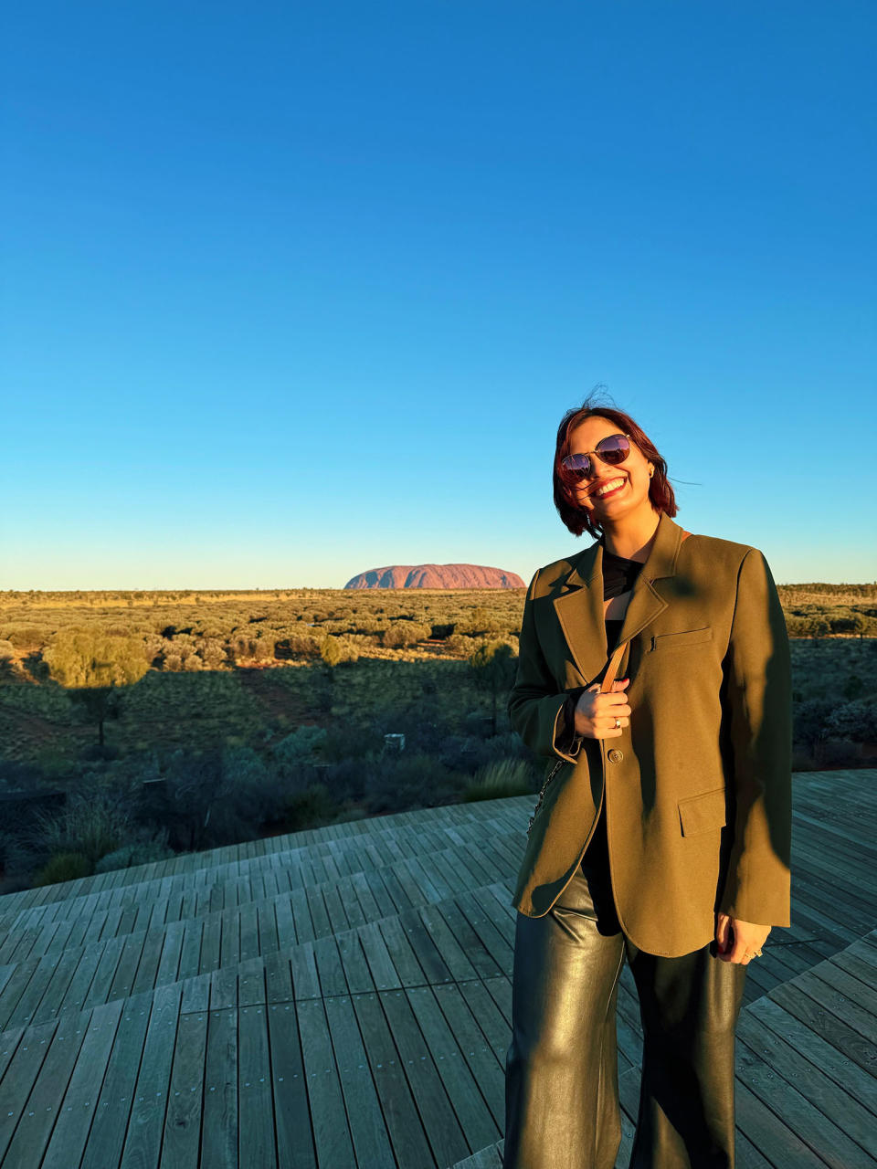 Marni Dixit in Uluru