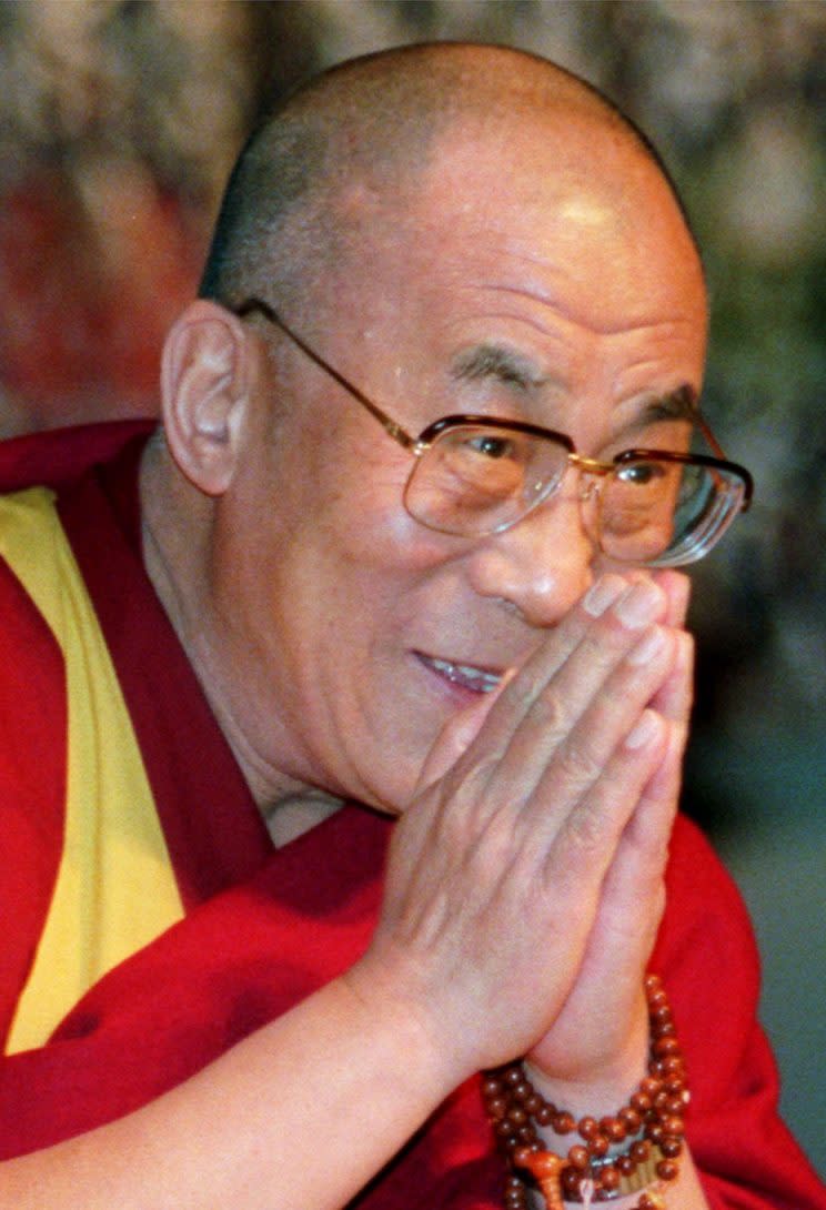 The Dalai Lama told the actor that Alan will come back as a fisherman’s son.