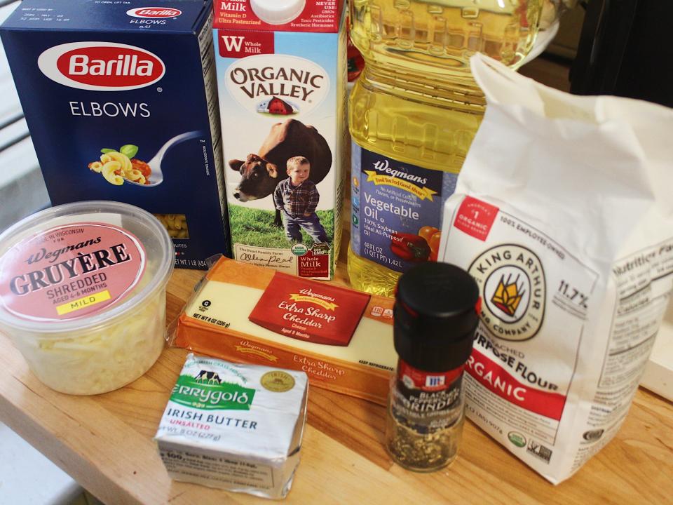 ingredients for ina garten macaroni and cheese