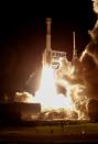 The Boeing CST-100 Starliner spacecraft, atop a ULA Atlas V rocket, lifts off for an uncrewed Orbital Flight Test to the International Space Station